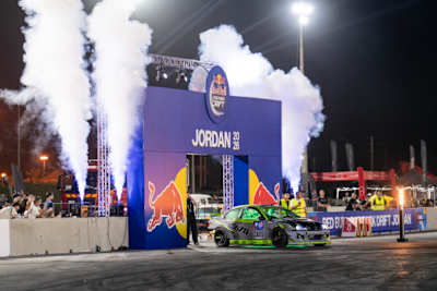 Anas Al Helo Reigns Supreme at Jordan’s Red Bull Car Park Drift 2026
