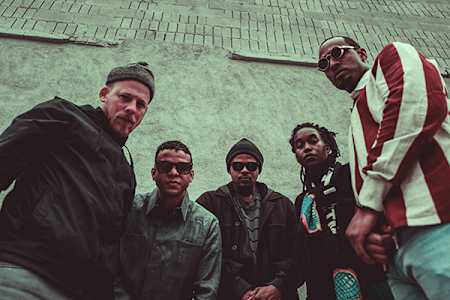 Portrait of jazz ensemble Irreversible Entanglements