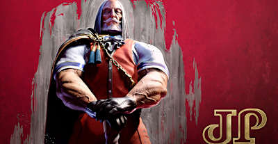 Artwork of the character JP in Street Fighter 6.