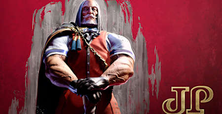 Artwork of the character JP in Street Fighter 6.