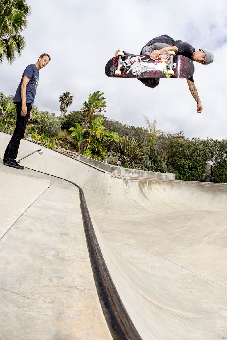 Birdman The Joker Tony Hawk Meets Vince Matheron