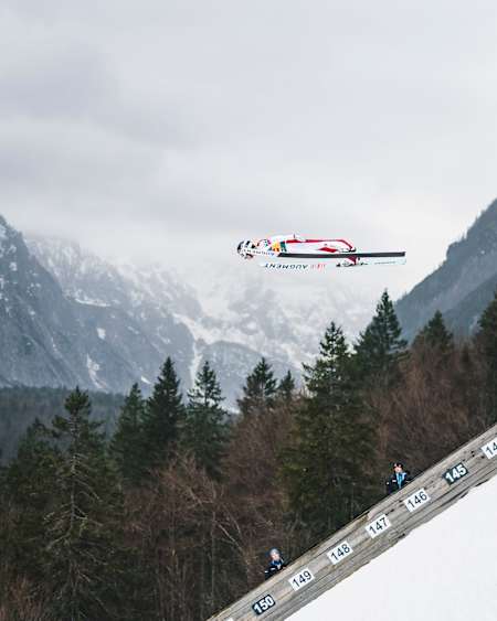 „Auf den ersten Metern in der Luft spürst du gar nicht so viel", so Daniel.