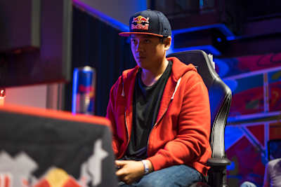 Hoa 'Anakin' Luu competes at the Red Bull Conquest Qualifier held at The Garage at Tech Square in Atlanta, Georgia, USA on September 8, 2018.