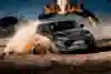 A rally drivers competes at the Royal Rajasthan Rally.