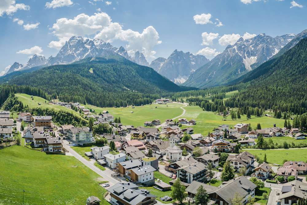 Sexten is the classic South Tyrolean mountain village