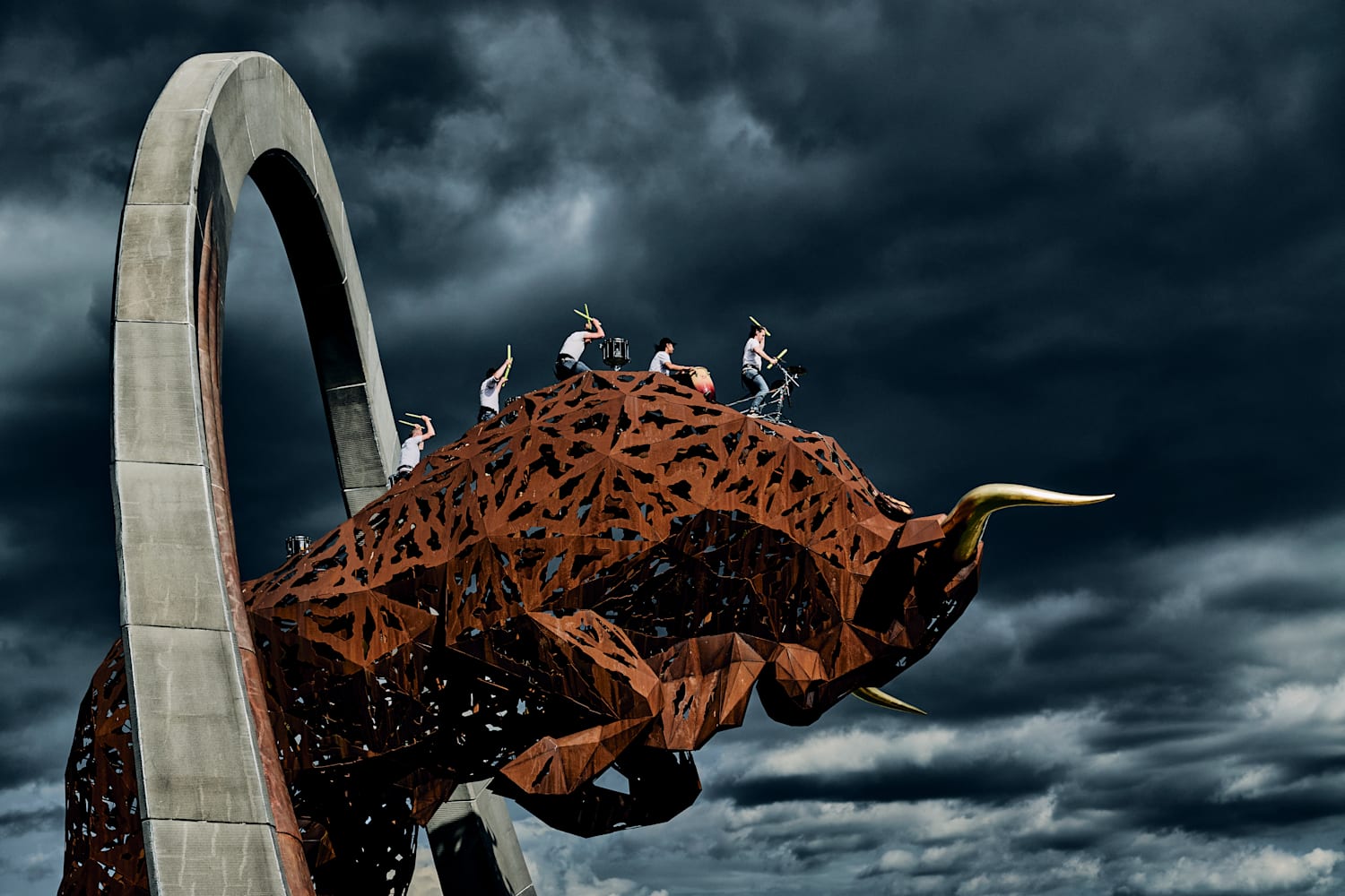 Drum The Bull: Grubinger & Carpenter im Interview