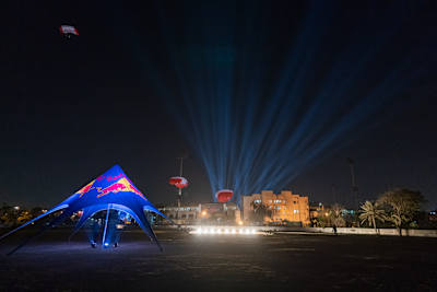 Opening act by Red Bull athletes at the National Stadium in Karachi