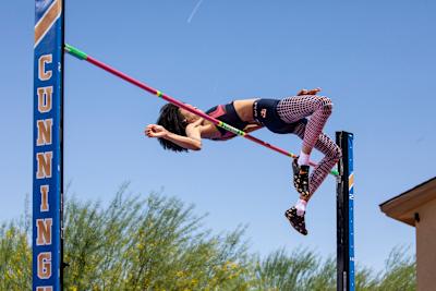 Vashti Cunningham trains in Las Vegas, Nevada, USA on 3 May, 2021. 