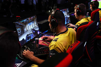Participants compete during Red Bull Campus Clutch at Istanbul, Turkey on November 5, 2023. 