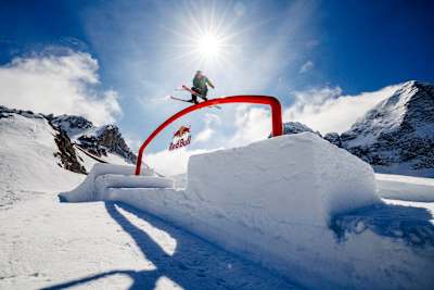 Fabian Bösch na podujatí Slopestyle on the Edge.