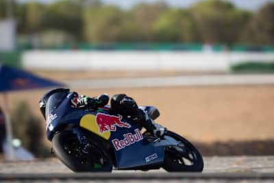 Alessio Arnold racing at the Selection Event in Guadix 2026
