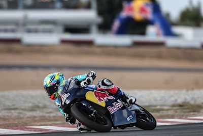 Alvaro Lucas racing at the Selection Event in Guadix 2026