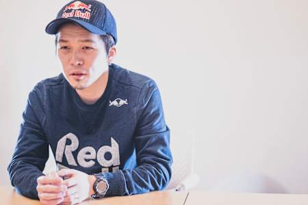 格ゲーと出会い、手探りだった日々を思い起こすガチくん。