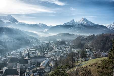 Blick auf Berchtesgaden.