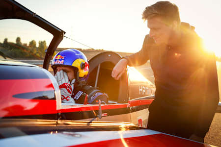 Dario Costa of Italy after flying through dual Catalca Tunnels in Istanbul