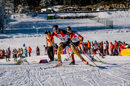 Jakob Lange in Seefeld in Tyrol, Austria on January 23, 2015