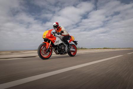 Yamaha XSR900 GP, Ericeira, Portugal