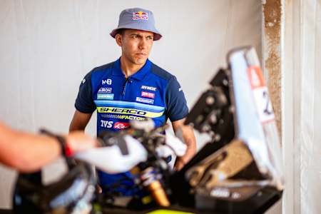 Harith Noah seen during the technical verifications prior Rally Dakar 2025 in Yanbu, Saudi Arabia on January 02, 2026 