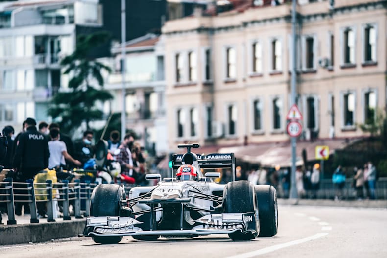 F1 Drivers Pierre Gasly Alex Albon Explore Istanbul