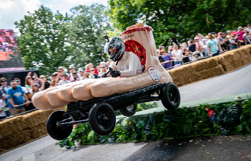 Red bull soapbox entry clearance