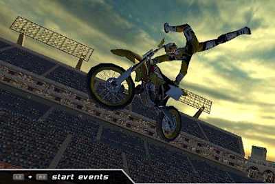 Screenshot of MTX Mototrax, one of the best motocross games