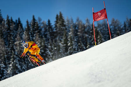 Mit Höchstgeschwindigkeiten bis zu 107 km/h ging es talwärts.
