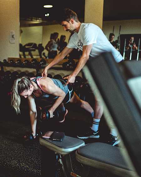 Tahnee Seagrave trains during a Red Bull immersion day in Welshpool, Wales on October 24, 2019.