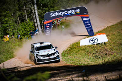 Kanta Yanaguida impressed on his WRC3 debut