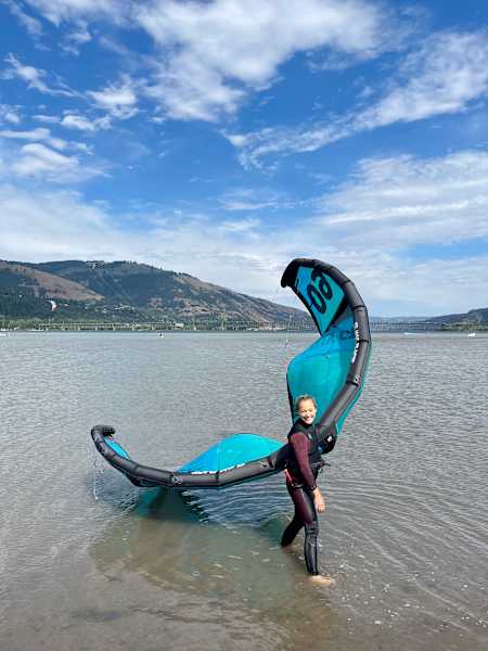 Sasha DiGiulian at Hood River