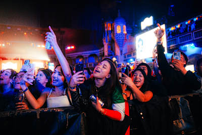 Audience at Red Bull SoundClash in Chicago, IL