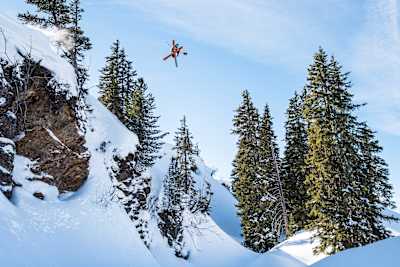 Paddy Graham in Arlberg, Austria