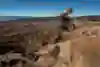 Landing a 360-drop from this height on flimsy wheels is a recipe for disaster. Luckily Carson Storch and his fellow competitors know their equipment will hold up to massive G-forces and impacts.
