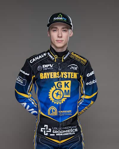 Kevin Małkiewicz - zawodnik BAYERSYSTEM GKM GRUDZIĄDZ