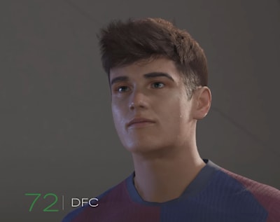 Le joueur de football espagnol Pau Cubarsí fait partie des pépites à recruter en défense sur EA Sports FC 25.