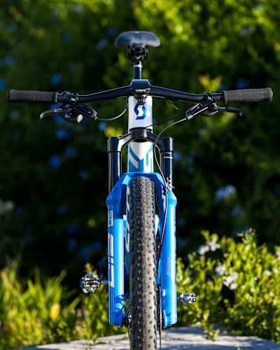 Scott Spark stem detail.