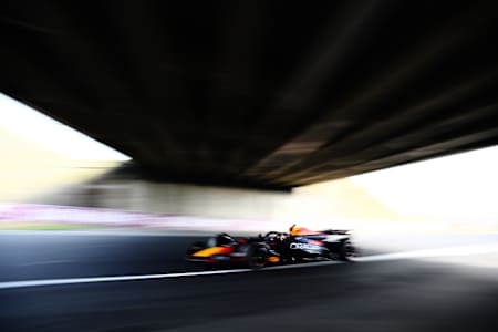 Max Verstappen von Oracle Red Bull Racing beim Großen Preis von Japan am 7. April 2024.