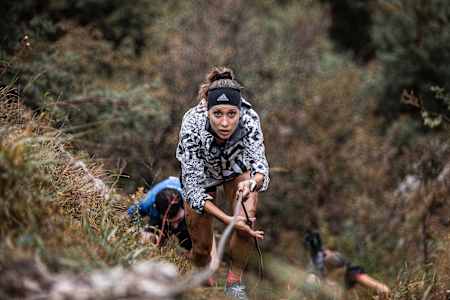 2つ目のビッグクライムでプッシュしたシェイラ・アビレス