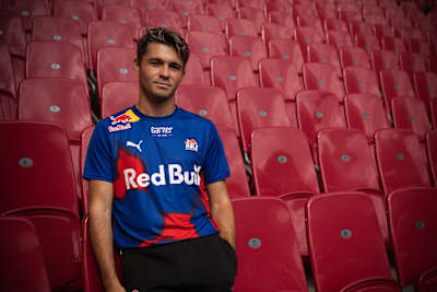 RBLZ Gaming coach Ivan "DrNightWatch" Churov in the Red Bull Arena.
