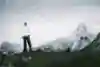 MrSavageposes for a portrait during record attempt "Fjordnite" for longest in-game elimination in Fortnite in Lofoten, Norway on November 11, 2024    