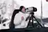 MrSavage celebrates a frag during record attempt "Fjordnite" for longest in-game elimination in Fortnite in Lofoten, Norway on November 11, 2024    