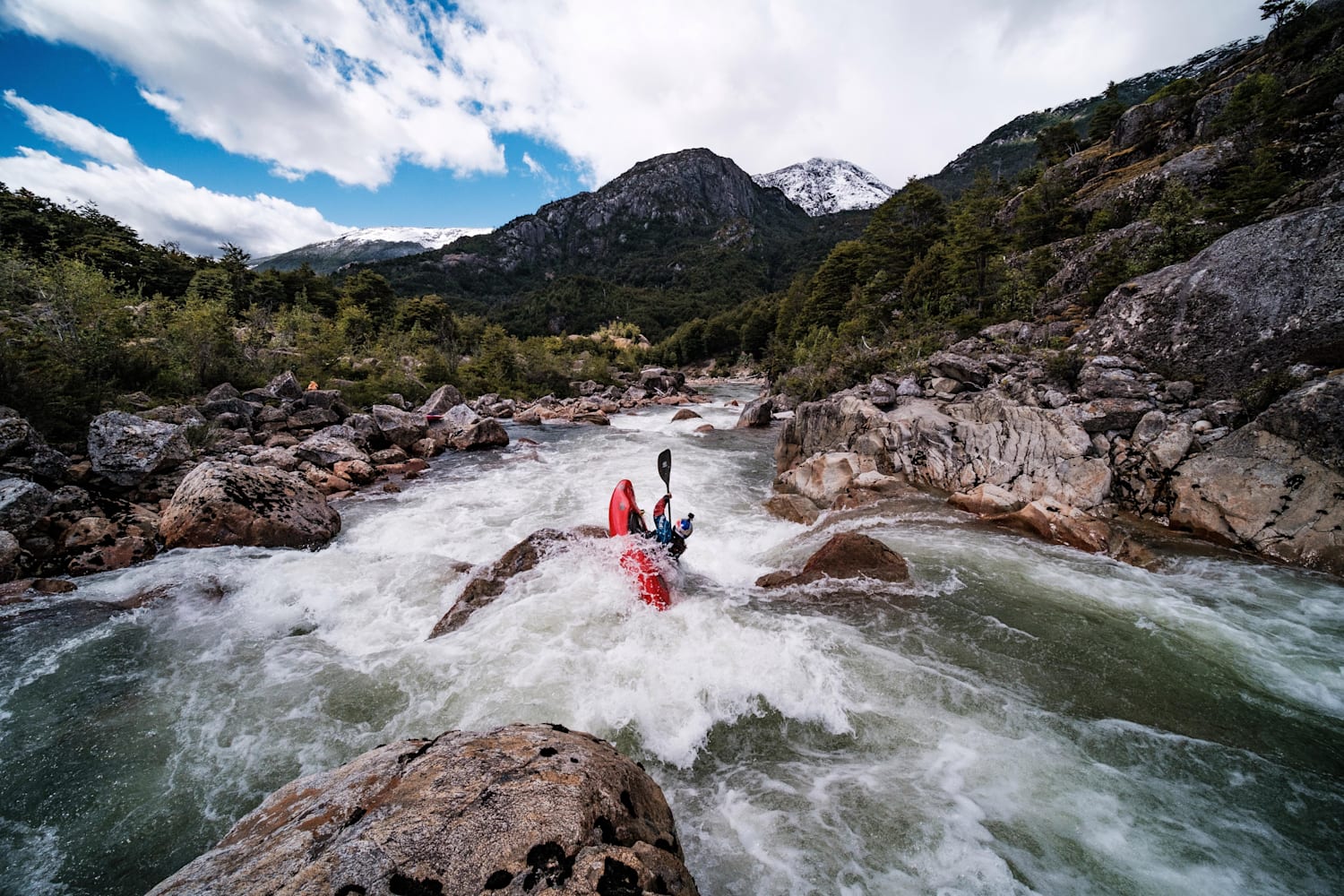 Patagonia kayak expedition with Nouria Newman
