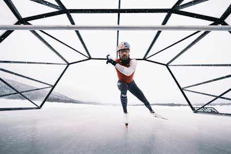 Kjeld Nuis during Red Bull Quest for hundred at Savalen, Norway