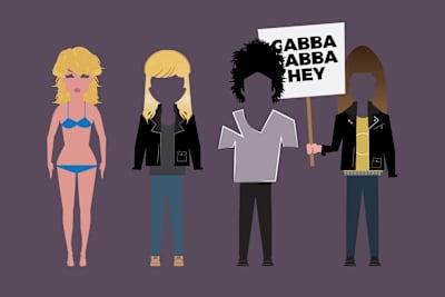 The style of The Stooges, Velvet Underground and, later, New York Dolls gave birth to a scene based around the legendary NYC venue CBGBs featuring Blondie, The Ramones and Richard Hell.