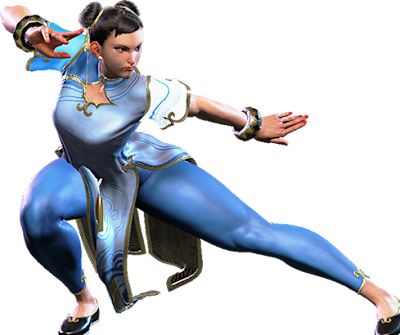 An image of the character Chun-Li from the game Street Fighter 6.