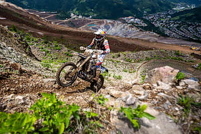 Cody Webb during Red Bull Erzbergrodeo 2023 in Eisenerz, Austria 