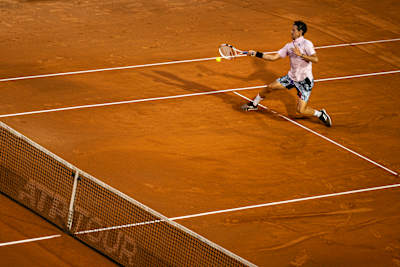 Dominic Thiem during the Generali Open in Kitzbühel, Austria