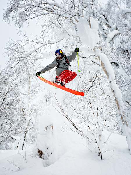 Paddy Graham performs in Hokkaido, Japan on January 22, 2014.