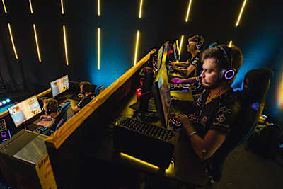 Participants during Red Bull Campus Clutch in Warsaw, Poland 2022  