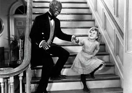 Bill "Bojangles" Robinson e Shirley Temple ("A Mascote do Regimento", 1935)
