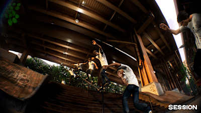 A screenshot from Session